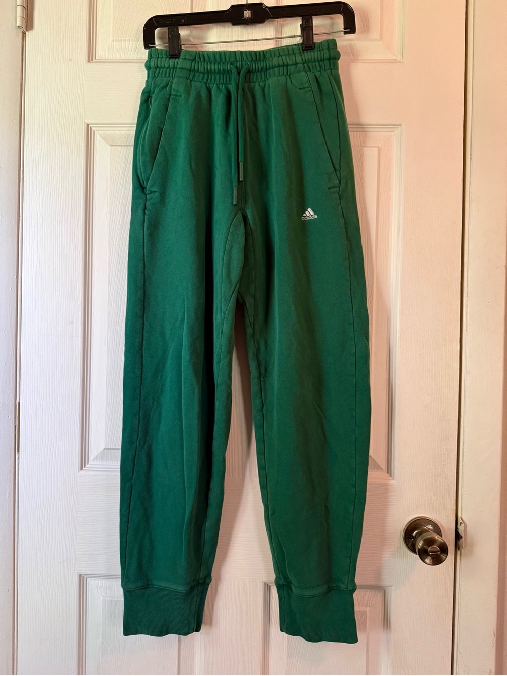 Women's Adidas Green Sweatpants